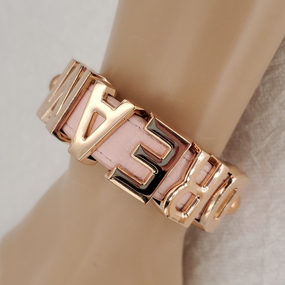 BCBGeneration Jewelry - BCBGeneration Pink "DREAM" Bracelet